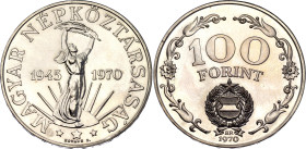 Hungary 100 Forint 1970 BP