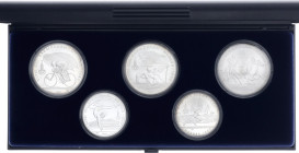 Russia - USSR Mint Set of 6 Coins 1978 - 1980 ЛМД Olympic Games Moscow