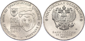 Russian Federation 25 Roubles 2017 ММД Rare