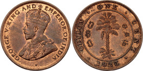 Ceylon 1 Cent 1923