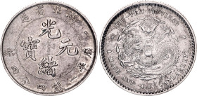 China Hupeh 20 Cents 1895 - 1907 (ND)