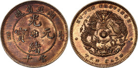China Hupeh 10 Cash 1902 - 1905 (ND)