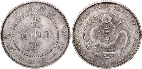 China Kwangtung 20 Cents 1890 - 1909 (ND)