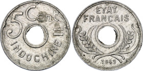 French Indochina 5 Centimes 1943