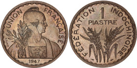 French Indochina 1 Piastre 1947