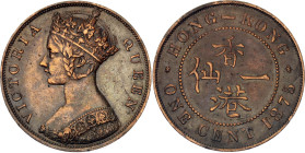 Hong Kong 1 Cent 1875