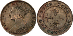 Hong Kong 1 Cent 1880