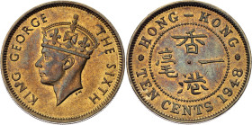 Hong Kong 10 Cents 1948