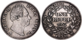 British India 1 Rupee 1835
