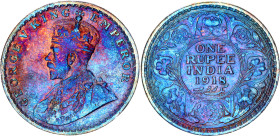 British India 1 Rupee 1918