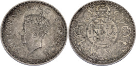 British India 1 Rupee 1940
