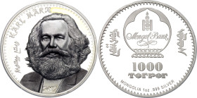 Mongolia 1000 Tugrik 2019