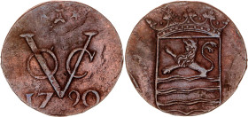 Netherlands East Indies Zeeland 1 Duit 1790