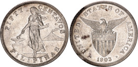 Philippines 50 Centavos 1903