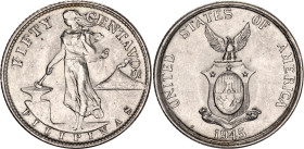 Philippines 50 Centavos 1945 S