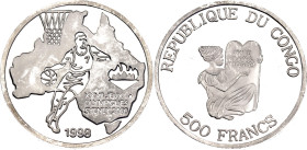 Congo 500 Francs 1998