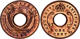 East Africa 1 Cent 1952