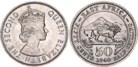 East Africa 50 Cents 1960