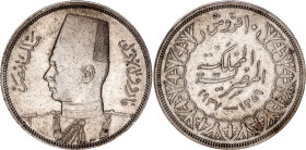 Egypt 10 Qirsh 1937 AH 1356