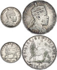 Ethiopia 1/4 - 1 Birr 1897 EE 1889 A