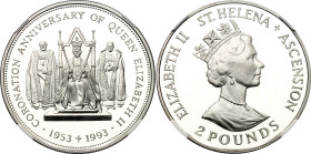 Saint Helena 2 Pounds 1993 NGC PF69 ULTRA CAMEO