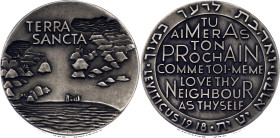 Israel Silver Medal "Pilgrimage to the Holy Land" 1963