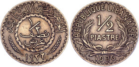 Lebanon 1/2 Piastre 1936