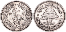 Lebanon 50 Piastres 1952