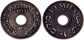 Palestine 10 Mils 1927