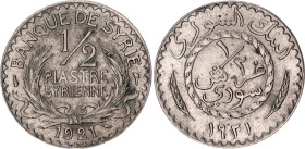 Syria 1/2 Piastre 1921