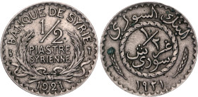 Syria 1/2 Piastre 1921