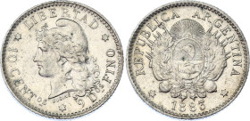 Argentina 10 Centavos 1883