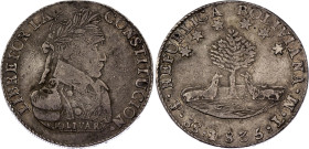Bolivia 8 Soles 1835 PTS LM