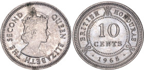 British Honduras 10 Cents 1965