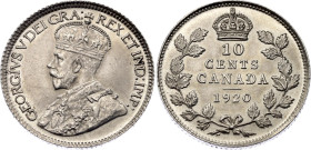 Canada 10 Cents 1920
