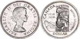 Canada 1 Dollar 1958