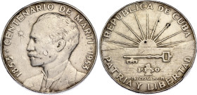 Cuba 1 Peso 1953