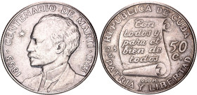 Cuba 50 Centavos 1953