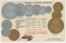 Venezuela Post Card "Coins of Venezuela" 1904 - 1937 (ND)