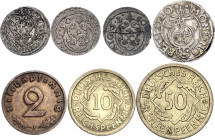 Europe Lot of 7 Coins 1623 -1936