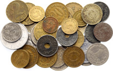 Europe Lot of 36 Coins 20 th Century