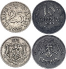 Yugoslavia & Serbia 25 Para - 10 Dinara 1920 - 1943