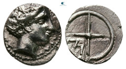 Gaul. Massalia circa 410-380 BC. Obol AR