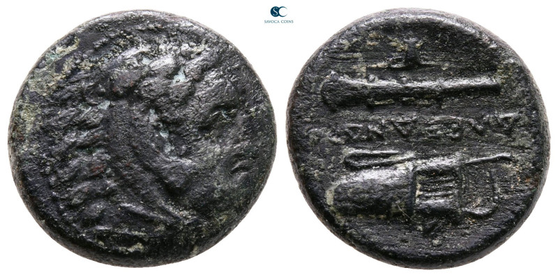 Kings of Macedon. Alexander III "the Great" 336-323 BC. 
Bronze Æ

17 mm, 5,4...