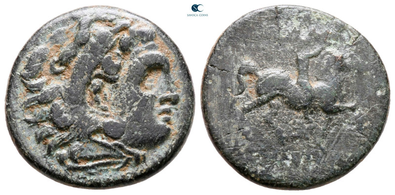 Kings of Macedon. Kassander 306-297 BC. 
Bronze Æ

20 mm, 4,70 g



very ...