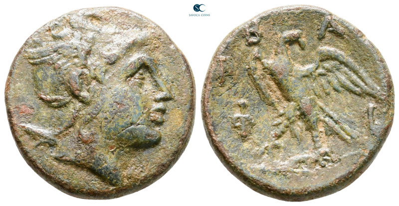 Kings of Macedon. Uncertain mint. Perseus 179-168 BC. 
Bronze Æ

22 mm, 7,11 ...