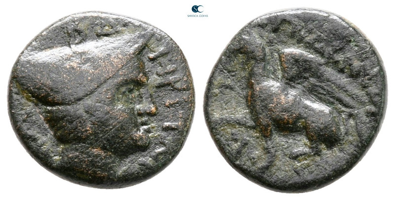 Thrace. Abdera circa 250-150 BC. 
Bronze Æ

13 mm, 2,10 g



very fine