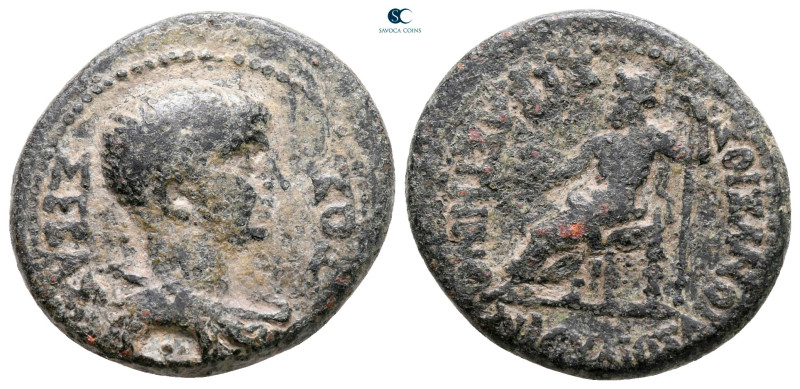 Phrygia. Sebaste. Nero AD 54-68. 
Bronze Æ

21 mm, 5,35 g



nearly very ...