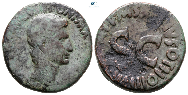 Augustus 27 BC-AD 14. Rome
As Æ

26 mm, 10,05 g



very fine