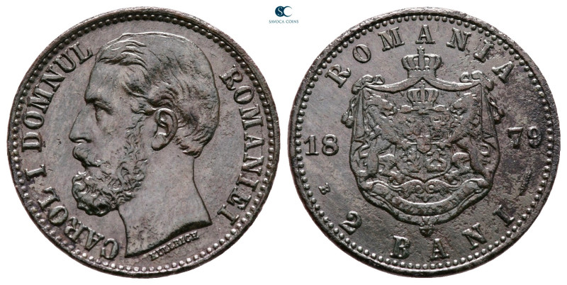 Romania. AD 1879.
2 Bani

20 mm, 1,79 g



very fine